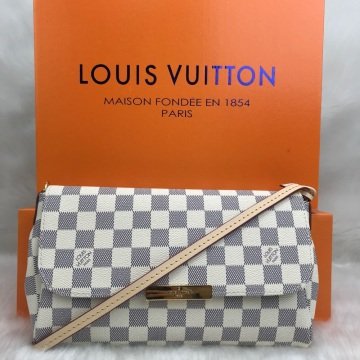 LOUİS VUİTTON FAVORİTE %100 HAKIKI DERİ AZUR
