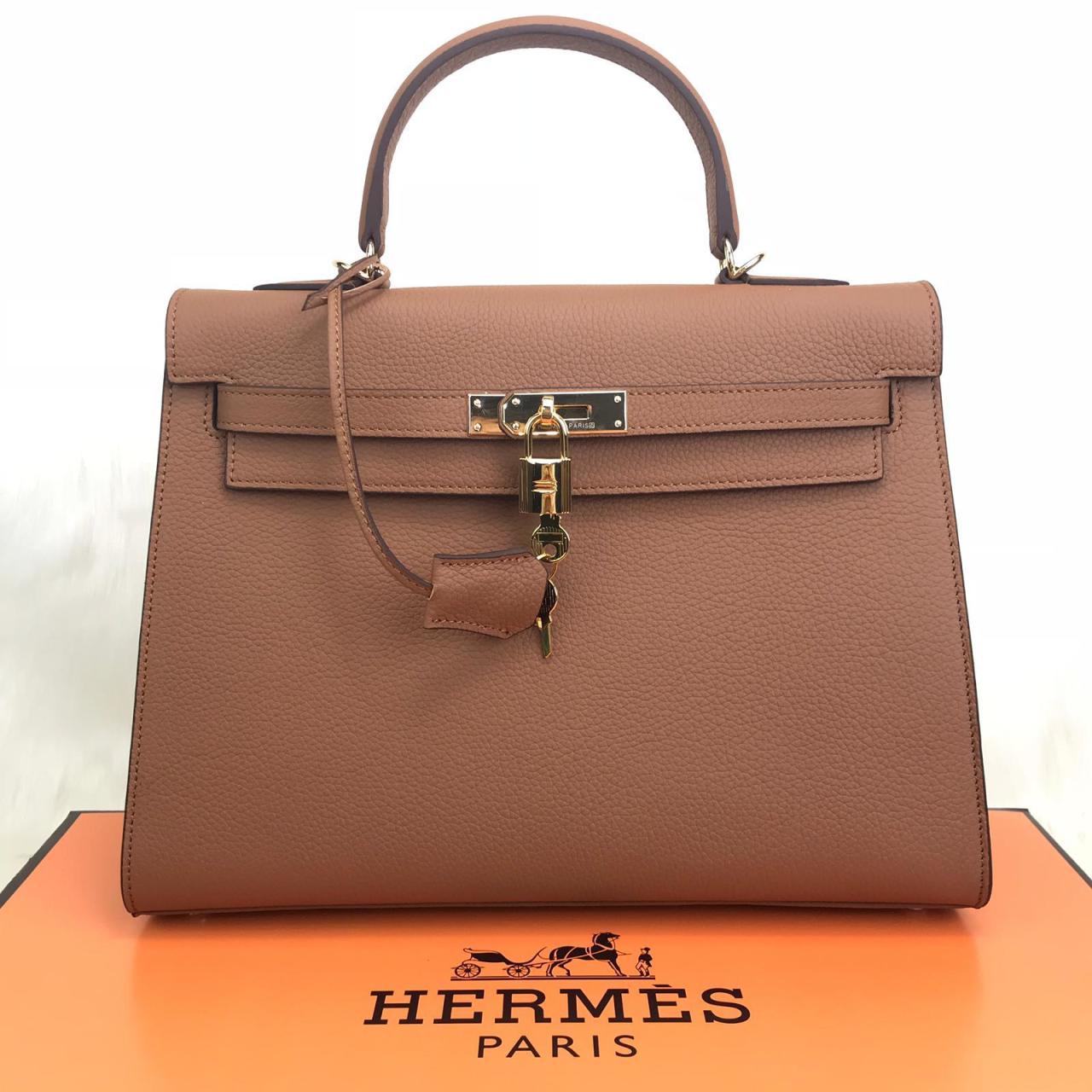 HERMES KELLY 32 BAG %100 HAKİKİ DERİ