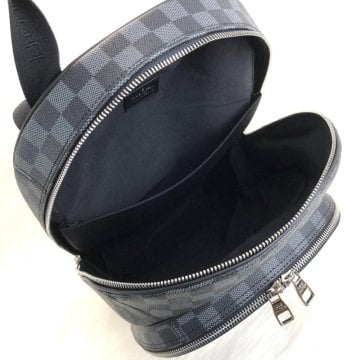 LOUIS VUİTTON MİCHAEL BACKPACK %100 HAKİKİ DERİ SIRT ÇANTASI DAMİER GRAPHİTE