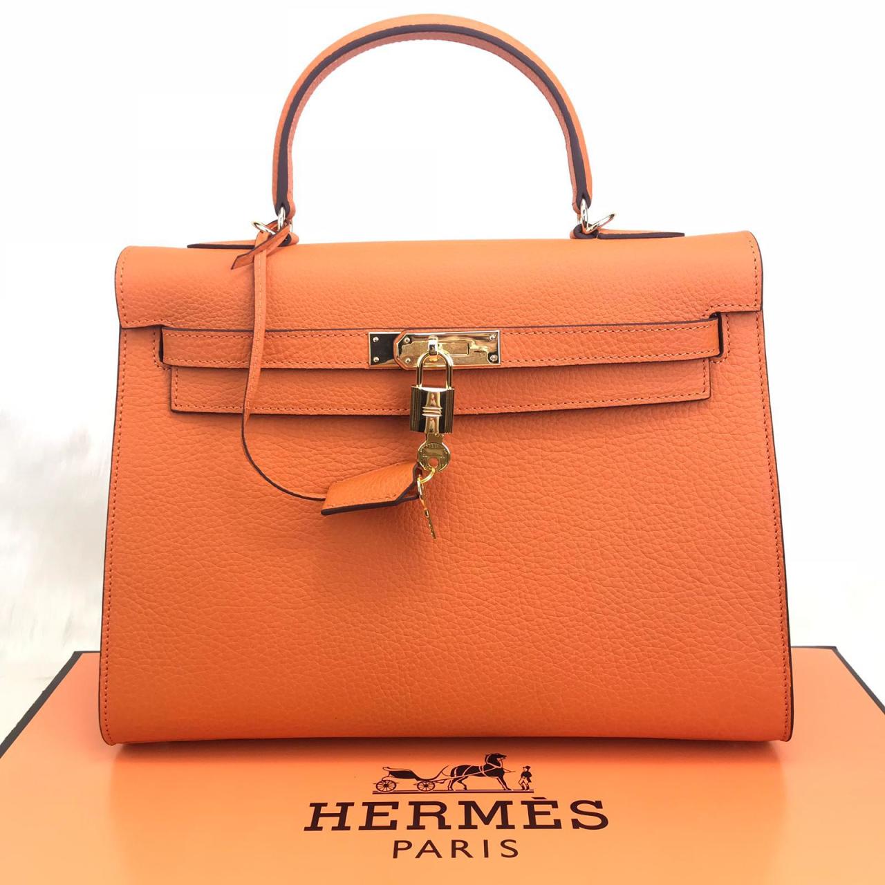 HERMES KELLY 32 BAG %100 HAKİKİ DERİ