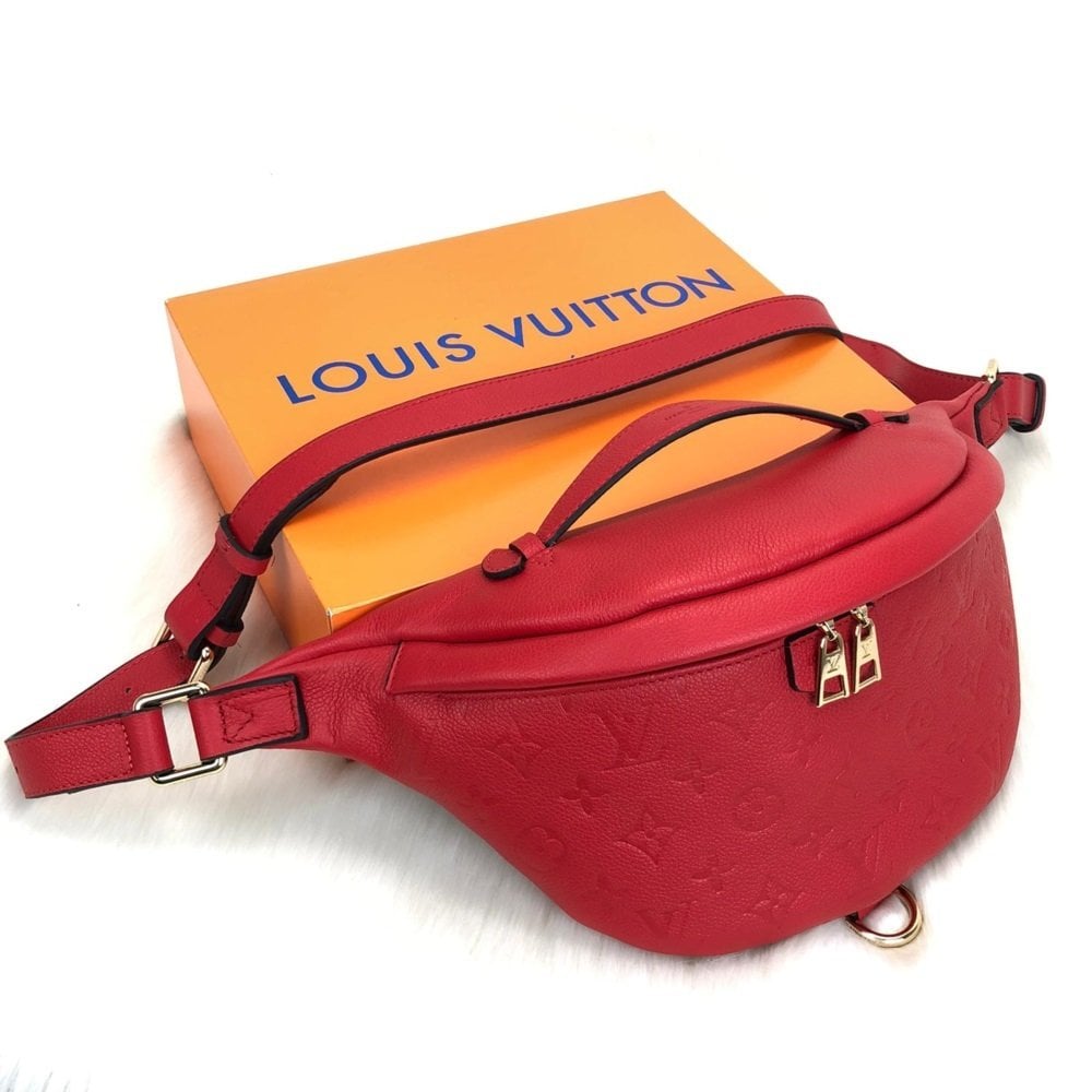 LLOUİS VUİTTON BUMBAG EMPREİNTE %100 HAKIKI DERİ