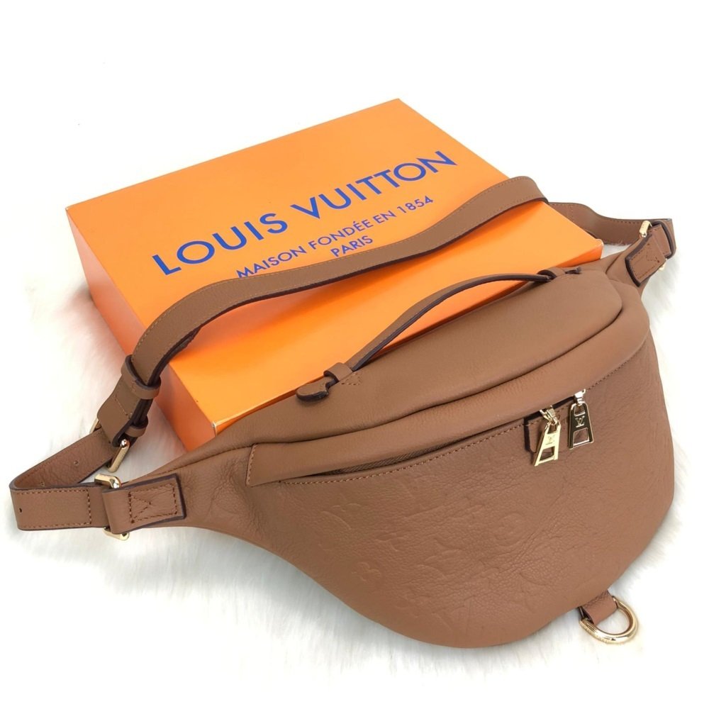 LLOUİS VUİTTON BUMBAG EMPREİNTE %100 HAKIKI DERİ