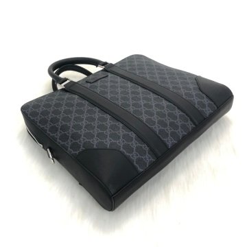 GUCCİ  SUPREME BRİEFCASE EVRAK ÇANTASI %100 HAKİKİ DERİ