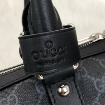GUCCİ SUPREME DUFFLE LEATHER LUGGAGE VALİZ %100 HAKİKİ DERİ