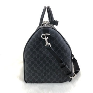 GUCCİ SUPREME DUFFLE LEATHER LUGGAGE VALİZ %100 HAKİKİ DERİ