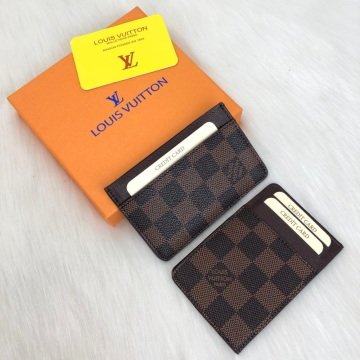 LOUIS VUITTON CARD HOLDER %100 HAKİKIİDERI