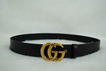 GUCCI DOUBLE GG BUCKLE KEMER %100 HAKIKI DERI