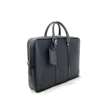Louis Vuitton Porte Voyage %100 hakiki  deri Epi
