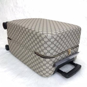 GUCCİ SUPREMETROLLEY SUİTCASE VALİZ %100 HAKİKİ DERİ