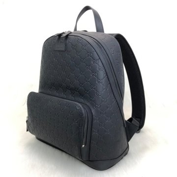 GUCCI SİGNATURE BACKPACK %100 HAKİKİ DERİ SIRT ÇANTASI