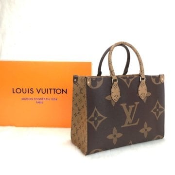 LLOUİS VUİTTON ONTHEGO%100 HAKIKI DERİ