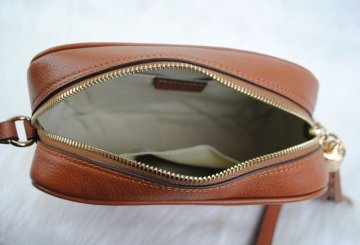 GUCCI SOHO DISCO BAG HAKIKI DERI TABA
