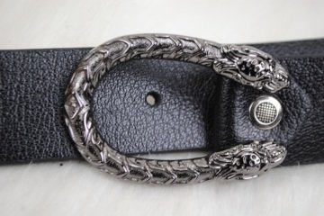 GUCCI DOUBLE GG BUCKLE KEMER %100 HAKIKI DERI