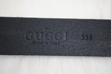 GUCCI DOUBLE GG BUCKLE KEMER %100 HAKIKI DERI