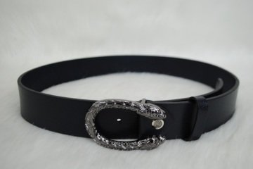 GUCCI DOUBLE GG BUCKLE KEMER %100 HAKIKI DERI