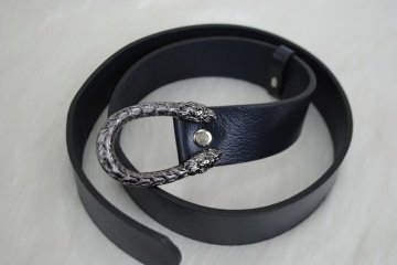 GUCCI DOUBLE GG BUCKLE KEMER %100 HAKIKI DERI