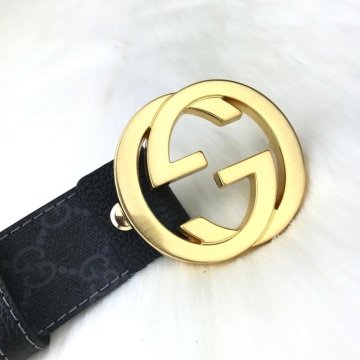 GUCCİ GG BUKLE BELT %100 HAKİKİ DERİ UNİSEX KEMER