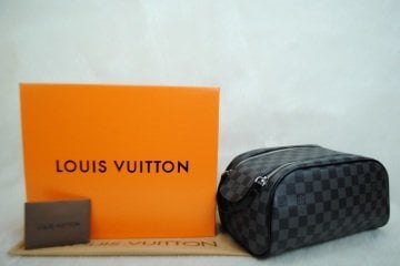 LOUIS VUITTON DAMIER GRAPHITE KING SIZE TOILETRY BAG