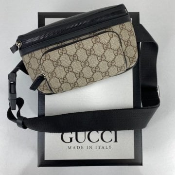 GUCCİ SUPREME  EDEN BELT BAG %100 HAKİKİ DERİ