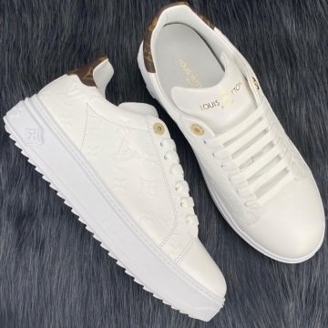 LOUİS VUİTTON SNEAKER %HAKİKİ DERİ BEYAZ