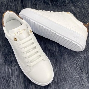 LOUİS VUİTTON SNEAKER %HAKİKİ DERİ BEYAZ
