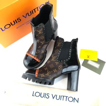 LOUİS VUİTTON STAR TRAİL STUDDED BOOT %HAKİKİ DERİ