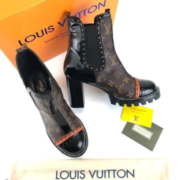 LOUİS VUİTTON STAR TRAİL STUDDED BOOT %HAKİKİ DERİ