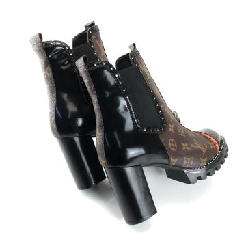 LOUİS VUİTTON STAR TRAİL STUDDED BOOT %HAKİKİ DERİ