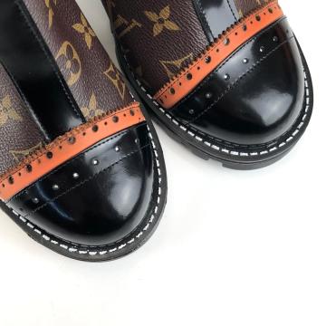 LOUİS VUİTTON STAR TRAİL STUDDED BOOT %HAKİKİ DERİ