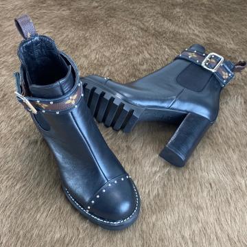 LOUİS VUİTTON STAR TRAİL RAUGH HEEL BOOT %HAKİKİ DERİ