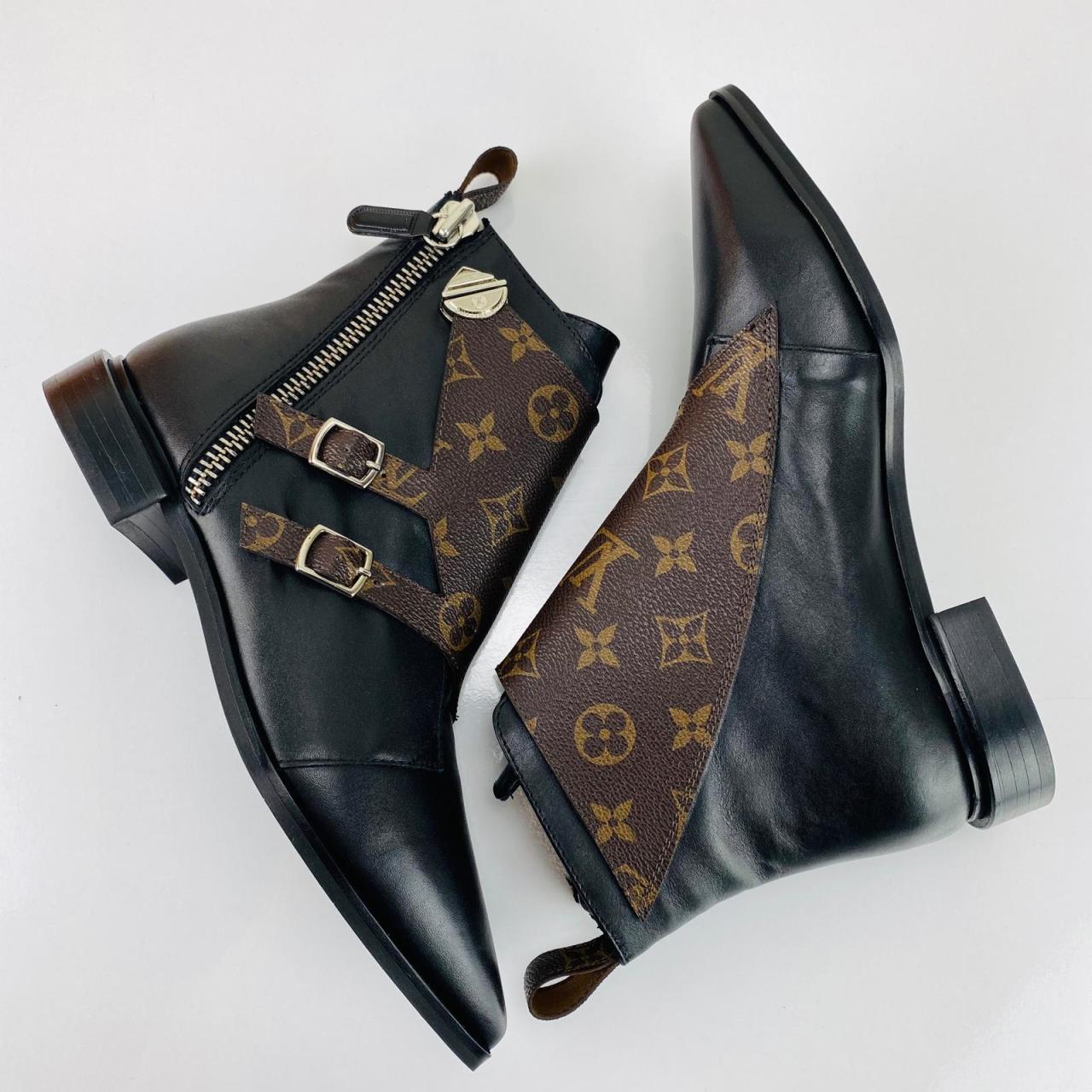Louis vuitton jumble flat ankle boot sales