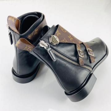 LOUİS VUİTTON JUMBLE FLAT ANKLE BOOT %HAKİKİ DERİ