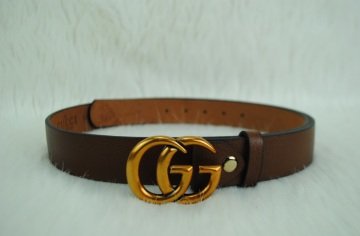 GUCCI DOUBLE GG BUCKLE İNCE KEMER %100 HAKIKI DERI