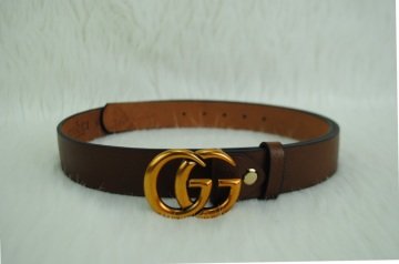 GUCCI DOUBLE GG BUCKLE İNCE KEMER %100 HAKIKI DERI
