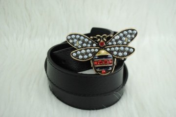 GUCCI DOUBLE GG BUCKLE İNCE KEMER %100 HAKIKI DERI