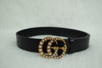 GUCCI DOUBLE GG BUCKLE KEMER %100 HAKIKI DERI