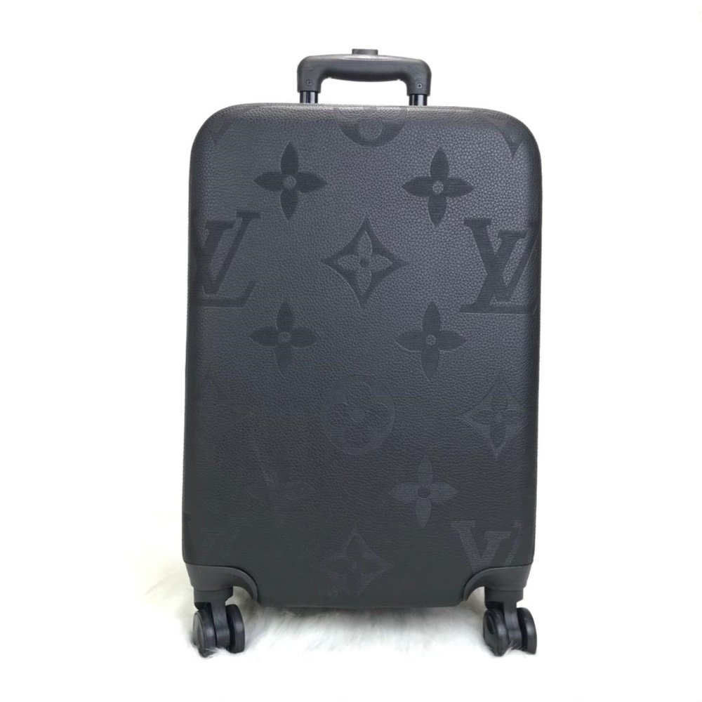 LOUİS VUİTTON MONOGRAM  CANVAS ZEPHYR 55 LİK VE 70 LİK VEJITAL DERI ÇEK ÇEK VALIZ