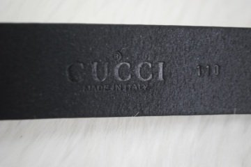 GUCCI DOUBLE GG BUCKLE KEMER %100 HAKIKI DERI