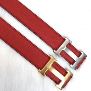HERMES KEMER %100 HAKİKİ DERİ KIRMIZI