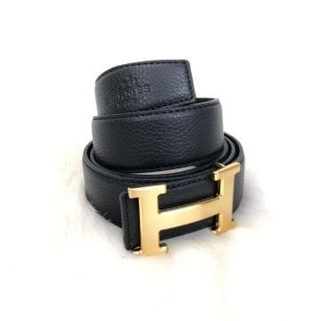 HERMES KEMER %100 HAKİKİ DERİ SİYAH