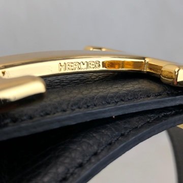 HERMES KEMER %100 HAKİKİ DERİ SİYAH
