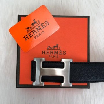 HERMES KEMER %100 HAKİKİ DERİ SİYAH