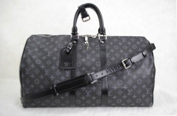 LOUIS VUITTON MONOGRAM CANVAS   VEJITAL DERI VALIZ 55X25CM