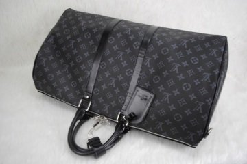 LOUIS VUITTON MONOGRAM CANVAS   VEJITAL DERI VALIZ 55X25CM
