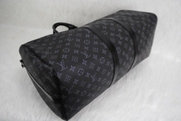 LOUIS VUITTON MONOGRAM CANVAS   VEJITAL DERI VALIZ 55X25CM