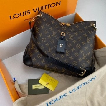LOUIS VUITTON ODEN MONOGRAM CANVAS MM HAKİKİ VEJİTAL DERİ