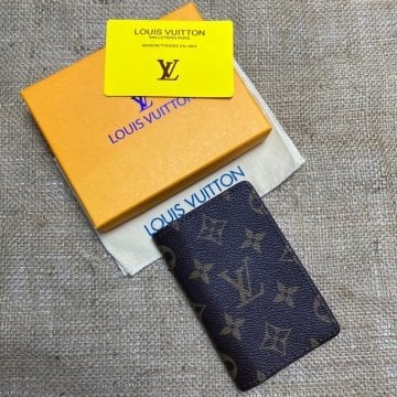 LOUIS VUITTON KARTVIZIT %100 HAKIKI DERİ