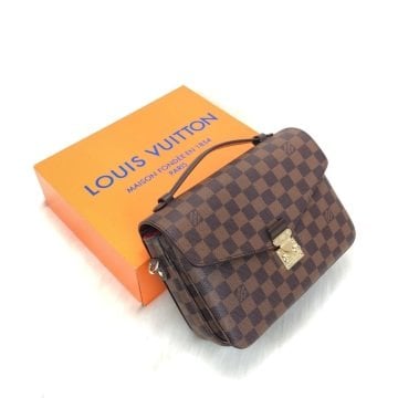METIS POCHETTE DAMIER  %100 HAKIKI VEJITAL DERI