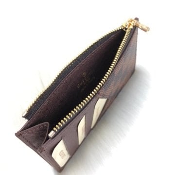 LOUIS VUITTON CARD HOLDER %100 HAKİKIİDERI TAİGA SİYAH