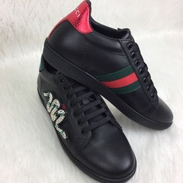 GUCCİ SNEAKERS BAYAN AYAKKABI %HAKİKİ DERİ